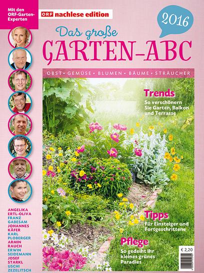 Cover: Das große Garten-ABC 2016