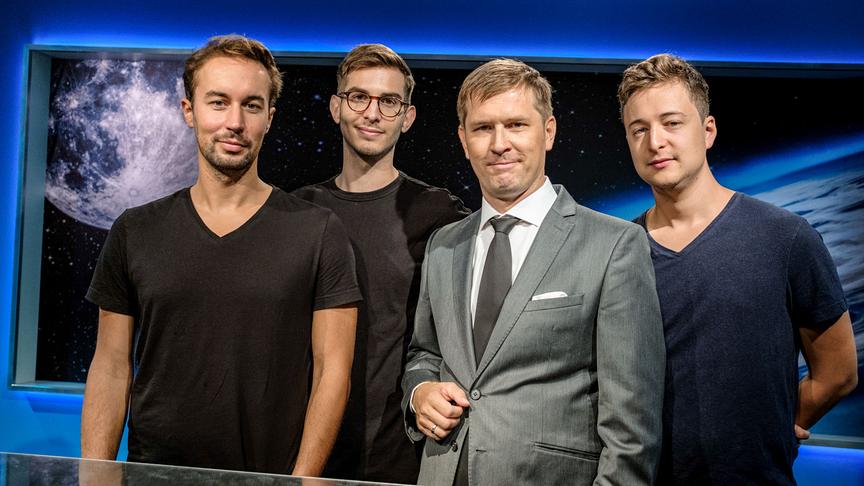 "Tagespresse aktuell":  Jürgen Marschal, Sebastian Huber, Joachim Brandl, Fritz Jergitsch