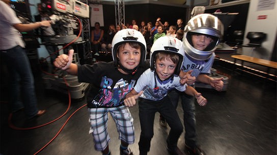 © ORF Kinder bei Backstage-Junior
