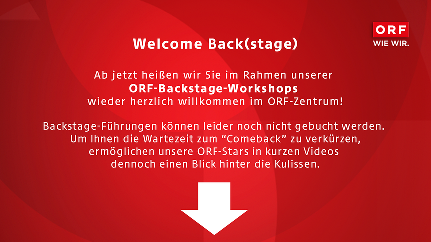 welcome Back(stage)