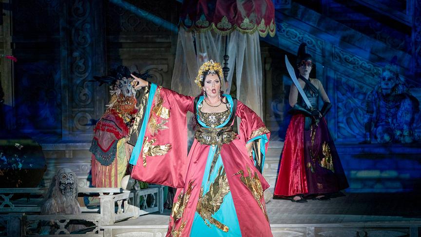 © ORF/Vienna Press/Andreas TISCHLER "Aus der Oper im Steinbruch: Turandot": Martina Serafin
