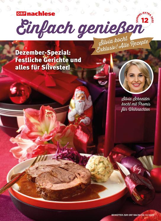 © Stephanie Golser ORF nachlese Dezember 2023: "Einfach genießen“ – Beihefter 12/2023