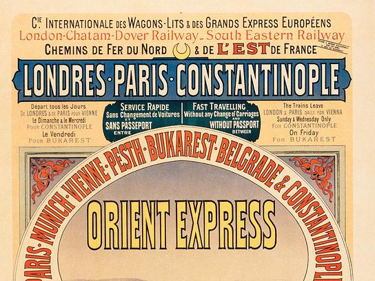 ORF nachlese April 2020: Der Orient-Express: erstmals in Rekordzeit Reisen  