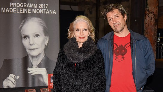 ORF nachlese Juli 2016: Christiane Hörbiger steht vor der Kamera und Ihr Sohn Sascha Bigler führt Regie. 