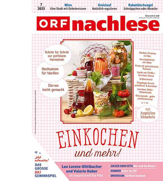 © Stephanie Golser "ORF nachlese Juli 2023": Cover