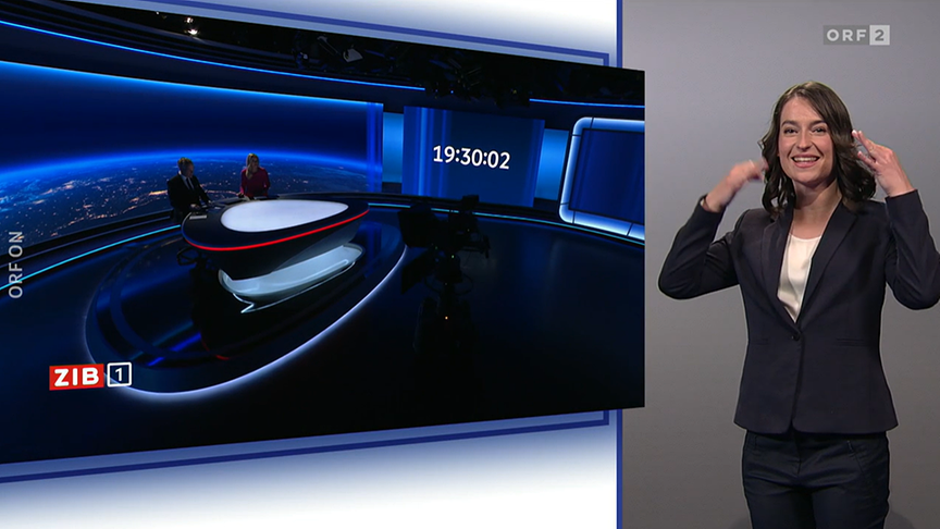 Zeit im Bild mit Österreichischer Gebärdensprache