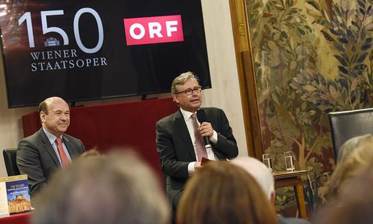 © ORF/Thomas Jantzen Pressekonferenz 150 Jahre Wiener Staatsoper: Umfangreicher ORF-Programmschwerpunkt präsentiert