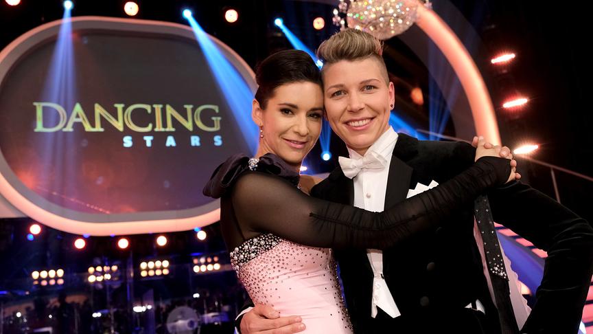 © ORF/Hans Leitner "Dancing Stars 2019" am 26.4.2019: Alexandra Scheriau, Virginia Ernst