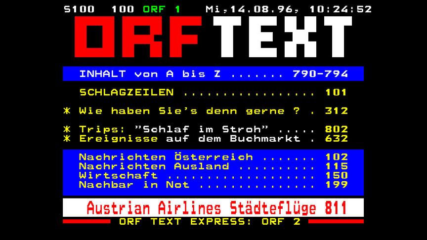 40 Jahre ORF TELETEXT