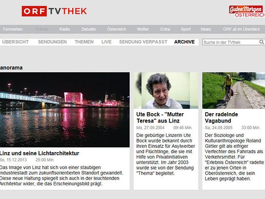 © ORF ORF-TVthek goes school: Bundesländer-Archiv zur „Geschichte Oberösterreichs“