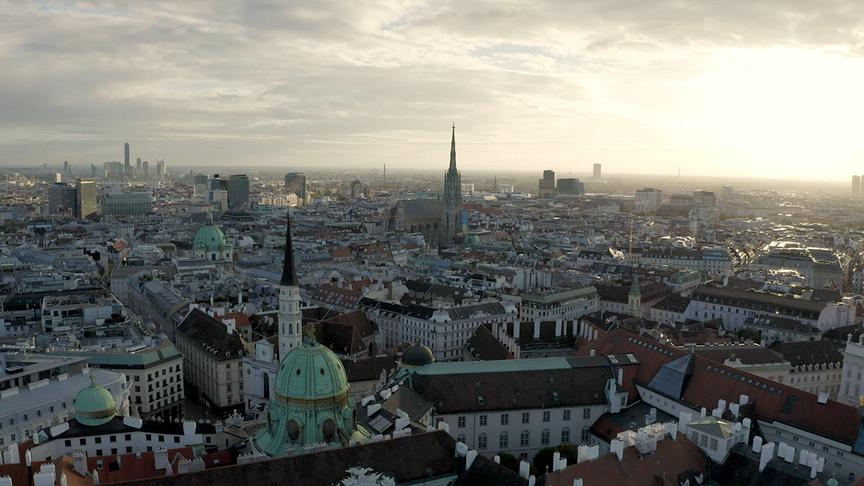 © ORF/Filmwerkstatt Wien/POND5 2025 - Eine Strauss-Odyssee: Sonnaufgang über Wien