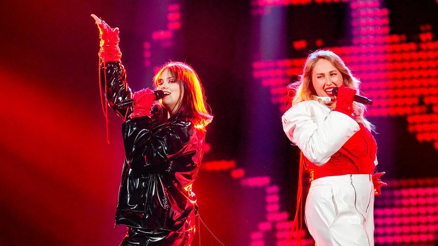 Eurovision Song Contest 2023: Die zweite Probe von TEYA & SALENA in ...
