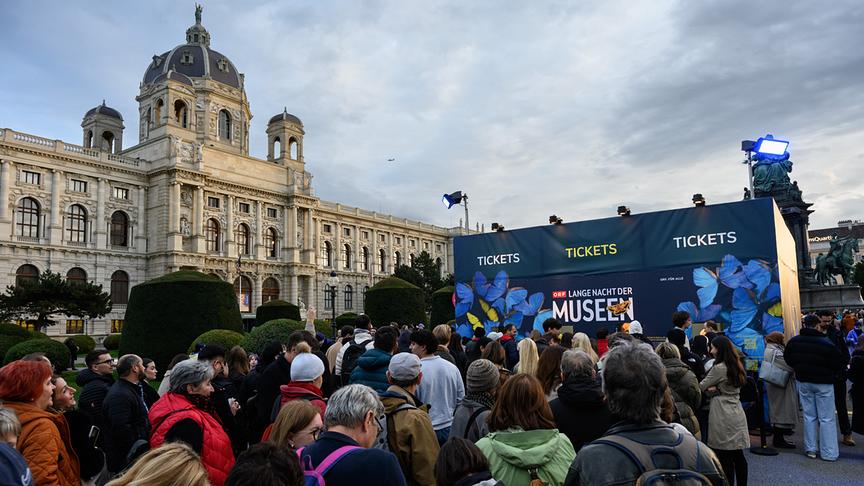 © ORF/Hans Leitner 25. „ORF-Lange Nacht der Museen“ am 4. Oktober 2025