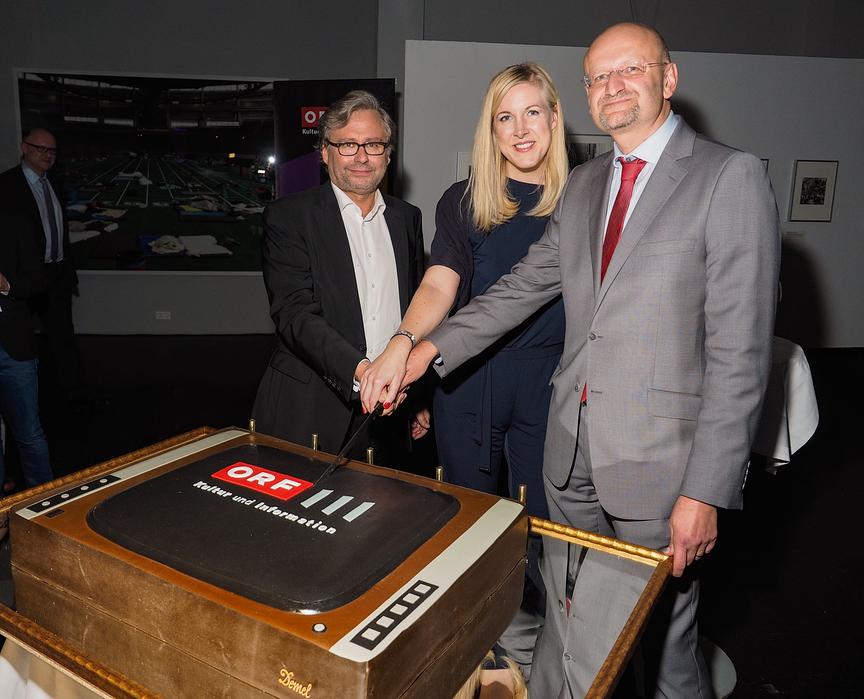 © ORF/Roman Zach-Kiesling Fünf Jahre ORF III: ORF-Generaldirektor Wrabetz lud zum Geburtstags-Get-together
