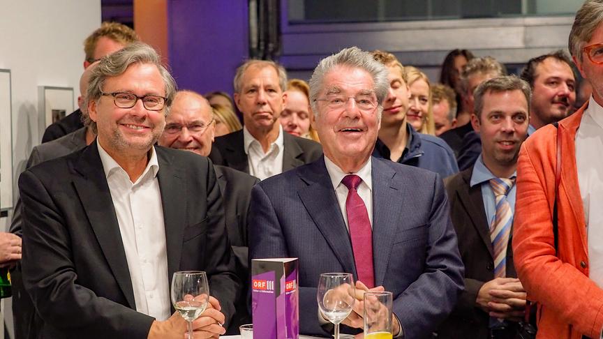 © ORF/Roman Zach-Kiesling Fünf Jahre ORF III: ORF-Generaldirektor Wrabetz lud zum Geburtstags-Get-together