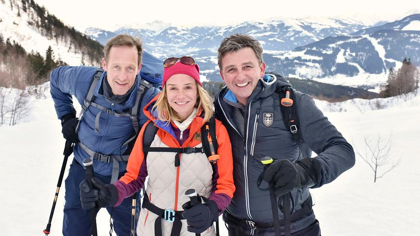 © ORF/ZDF/Bernd Schuller Dreharbeiten zu "Bergdoktor"-Winterspecial "Der Preis des Lebens" (AT)