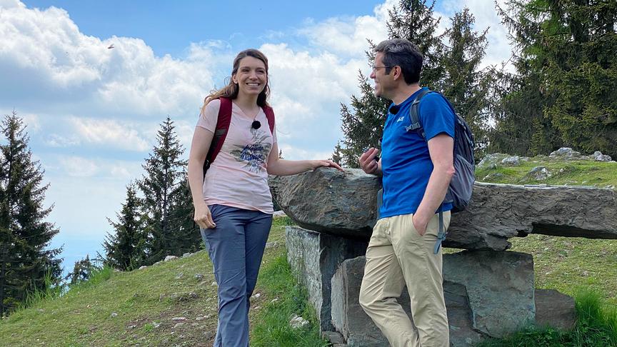 © ORF/splash productions GmbH Berggespräche: Eveline Wild in St. Kathrein am Offenegg