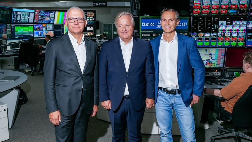 © ORF/Roman Zach-Kiesling Content Management Center am Mediencampus eröffnet – ORF als europaweiter Vorreiter