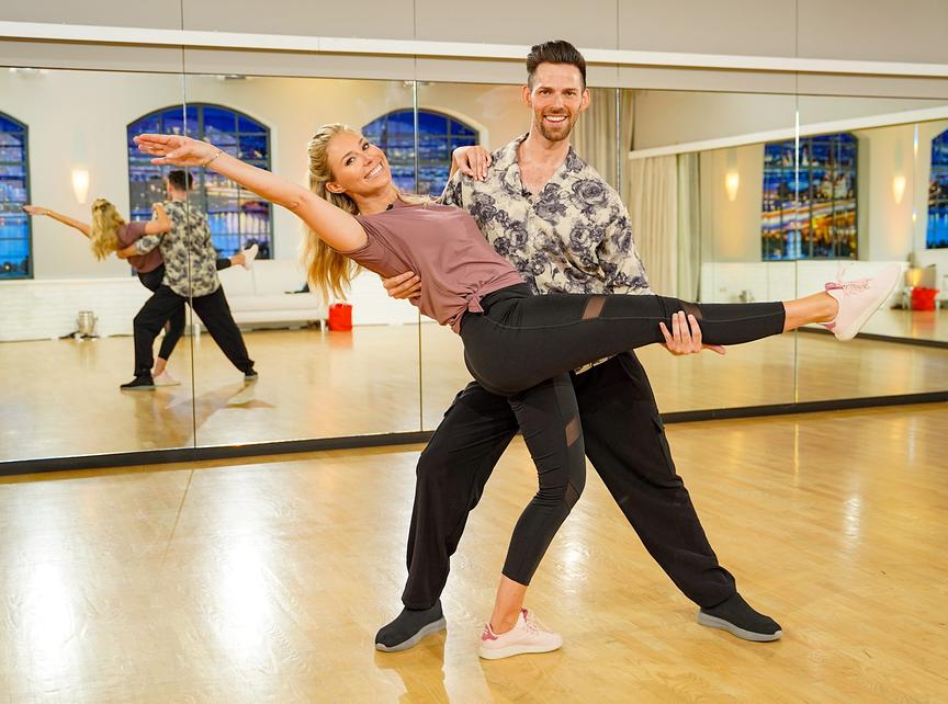 Trainingsbeginn für die ORF-"Dancing Stars": Nina Kraft, Stefan Herzog
