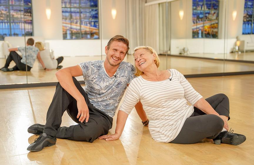 Trainingsbeginn für die ORF-"Dancing Stars": Michael Kaufmann, Margarethe Tiesel