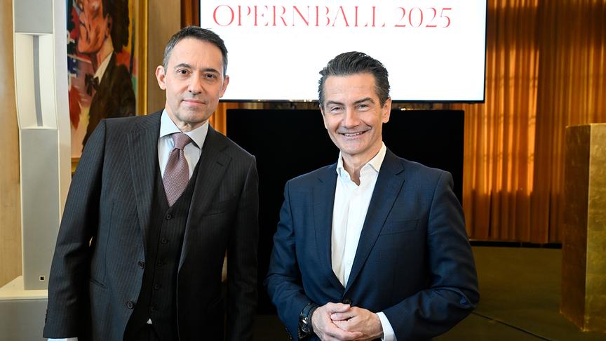 Der Wiener Opernball im ORF mit umfangreichem Programm: Bogdan Roščić , Roland Weißmann