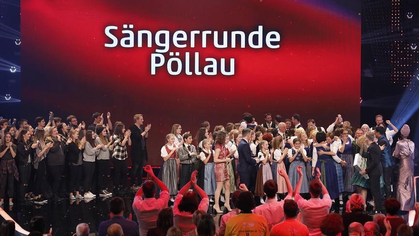"Die große Chance der Chöre - Finale": Sieger Sängerrunde Pöllau