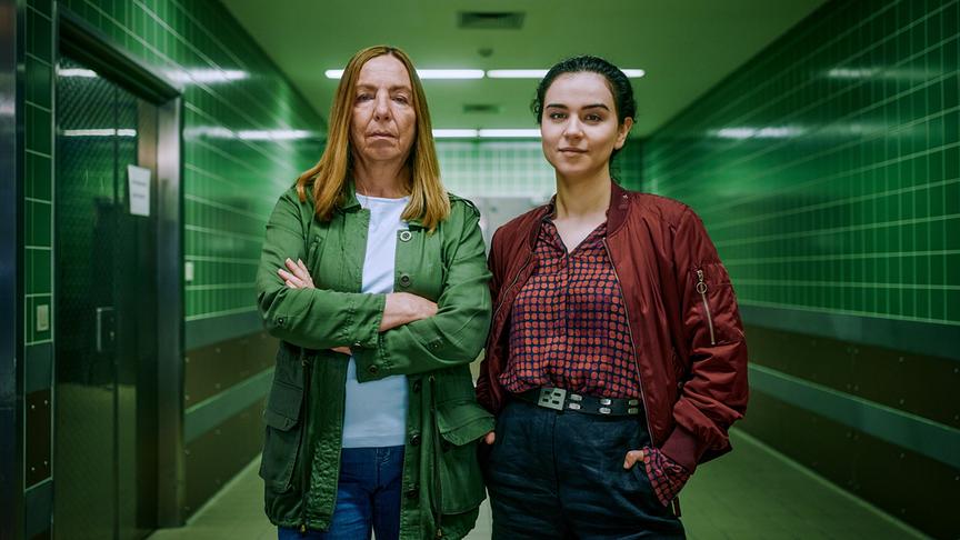 Die Fälle der Gerti B.: Susi Stach (Gerti Bruckner), Mariam Hage (Heidi Mai)