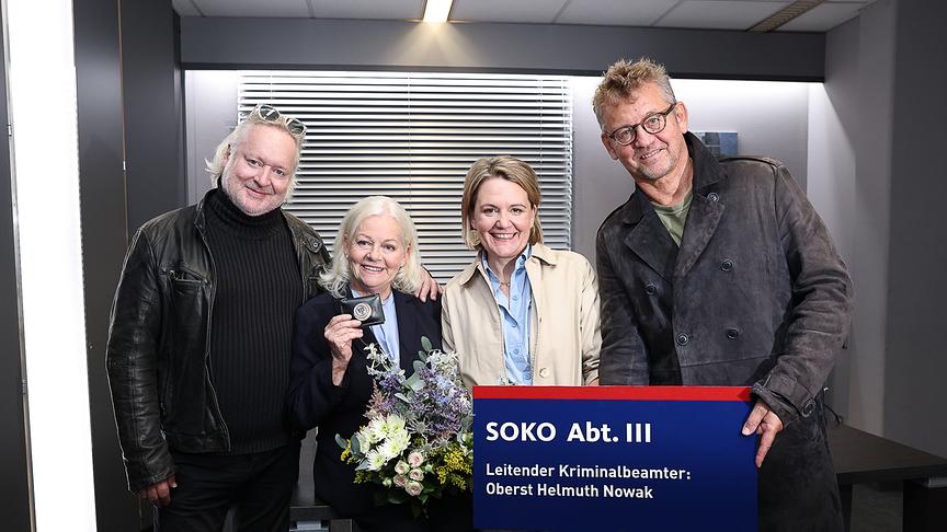 Dreharbeiten zur „Soko Donau“-Jubiläumsstaffel mit Gregor-Seberg-Rückkehr