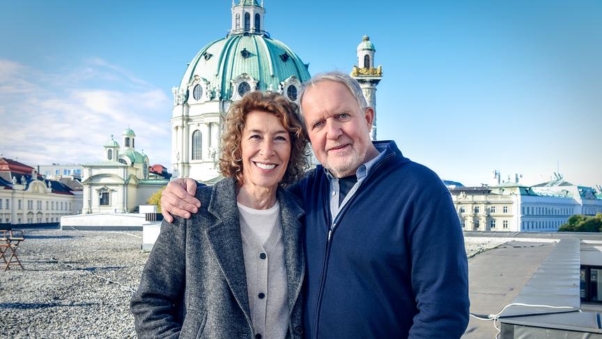 © ORF/Hubert Mican Dreharbeiten zu letztem Austro-„Tatort - Dann sind wir Helden (AT)“ mit Harald Krassnitzer und Adele Neuhauser
