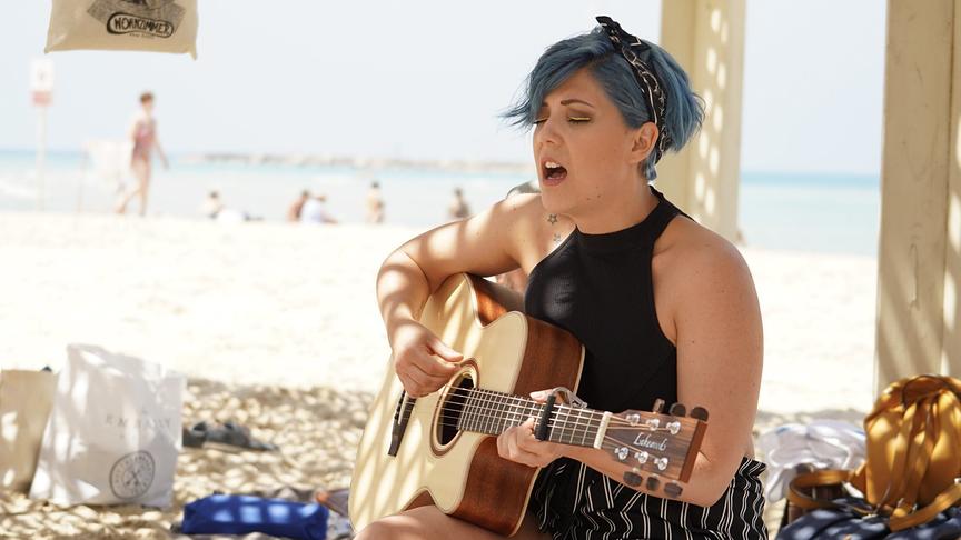 © ORF/Roman Zach-Kiesling Eurovision Song Contest 2019 - PÆNDA Live acoustic concert on the beach