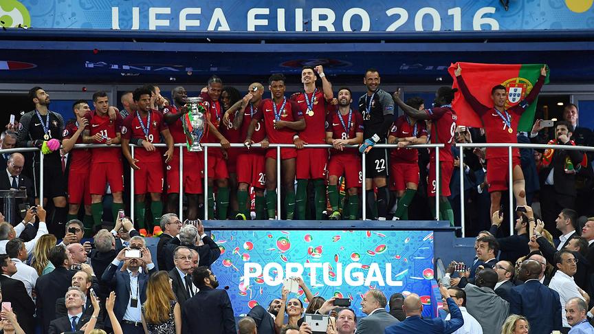 © APA/AFP/FRANCK FIFE Euro 2016: Portugal feiert den Europameister-Titel