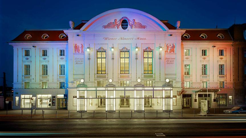 Europa feiert Beethoven - ORF III feiert mit!: Wiener Konzerthaus bei Nacht