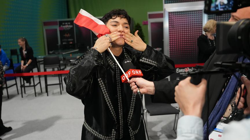 © ORF/Roman Zach-Kiesling Eurovision Song Contest 2025: Österreichs JJ ist im Finale: JJ schafft den Einzug ins Finale des ESC 2025 in Basel.