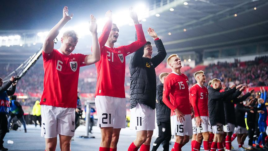 Rekord Bis zu 1,227 Millionen sahen Triumph des ÖFBTeams über