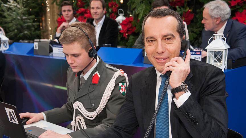 © ORF/Thomas Jantzen Bundeskanzler Christian Kern