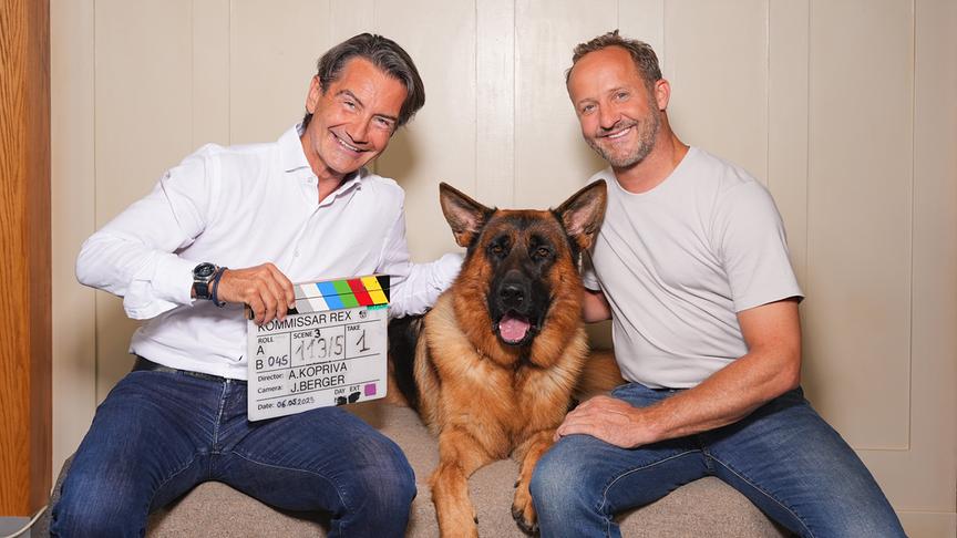 Neues von „Kommissar Rex“: Dreharbeiten zu sechs Episoden der ORF/SAT.1-TV-Kultkrimi-Reihe in Spielfilmlänge