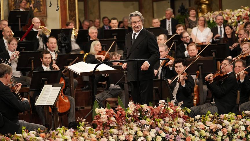 © ORF/Roman Zach-Kiesling Neujahrskonzert der Wiener Philharmoniker 2025: Riccardo Muti, Wiener Philharmoniker
