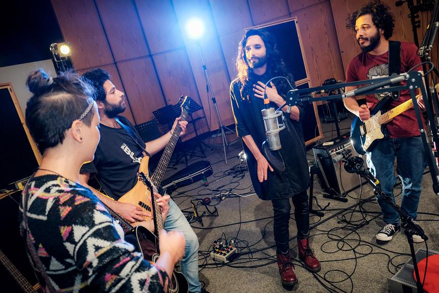 Conchita und syrische Band Basalt für ORF beim „New European Songbook“ 