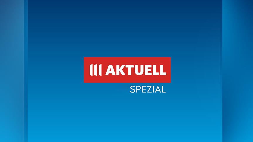 © ORF Eine blaue Grafik zeigt den Schriftzug „III AKTUELL“ in einem roten Kasten und darunter das Wort „SPEZIAL“.