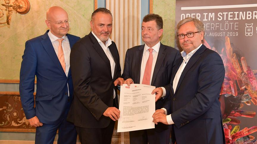 ORF, Land Burgenland und Esterházy-Stiftungsgruppe verstärken erfolgreiche Zusammenarbeit