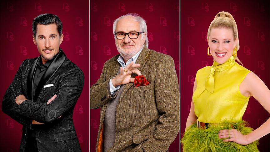 © ORF "Dancing Stars 2023 - Jury": Balázs Ekker, Michael Schottenberg, Maria Angelini-Santner