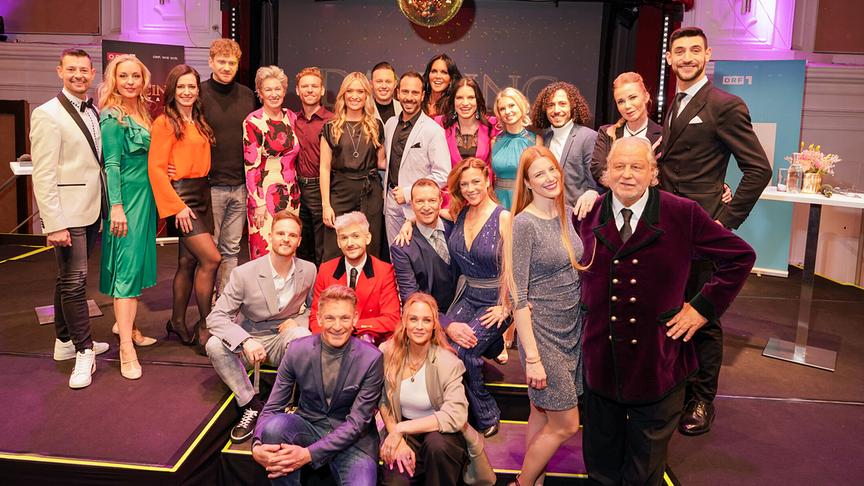 © ORF/Roman Zach-Kiesling Kick-off zum ORF-1-Event „Dancing Stars“ im Lorely-Saal in Wien