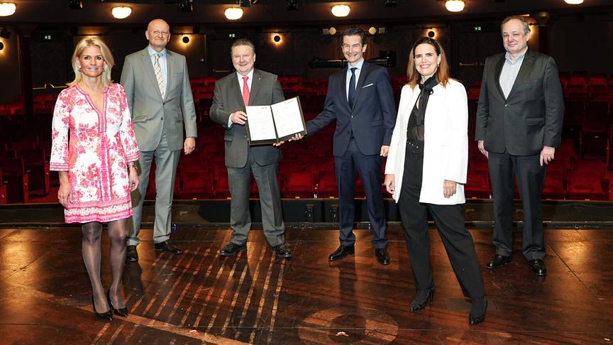 © ORF/Roman Zach-Kiesling Neue Kulturkooperationen zwischen ORF und Vereinigte Bühnen Wien, Wiener Bühnenverein, den Wiener Symphonikern und Tomek Productions