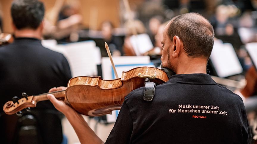© ORF/Hans Leitner ORF Radio-Symphonieorchester (RSO): Probe des ORF Radio-Symphonieorchesters Wien