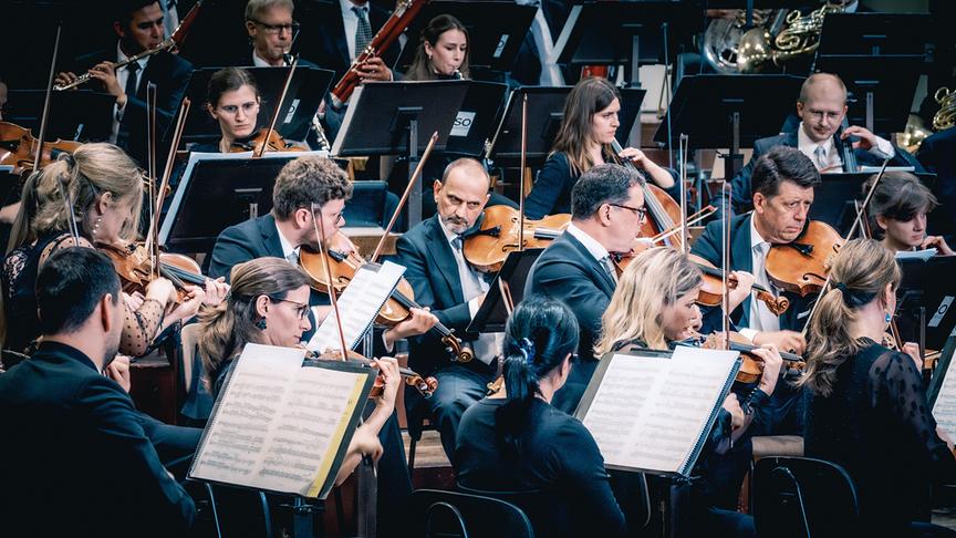 Das RSO musiziert im Großen Saal des Musikvereins in Wien