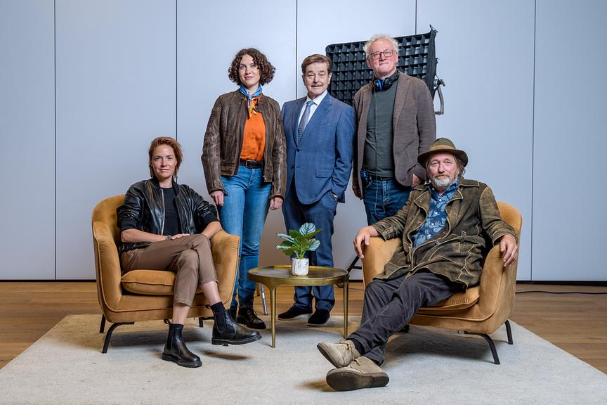 © ORF/ZDF/Satel Film/Pressefoto Neumayr/Christian Leopold Patricia Aulitzky bei zwölftem „Die Toten von Salzburg“-Fall als neue Ermittlerin am Set