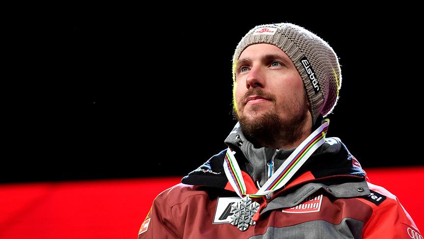© Fabrice COFFRINI / AFP Ski-WM: Silber für Marcel Hirscher (AUT)