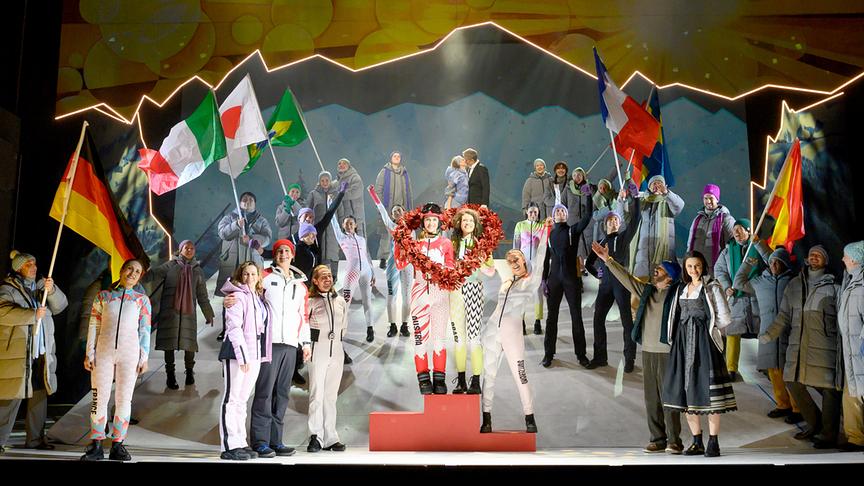 © ORF/Salzburger Landestheater/Tobias Witzgall Skiverliebt – Das neue Musical aus dem Salzburger Landestheater