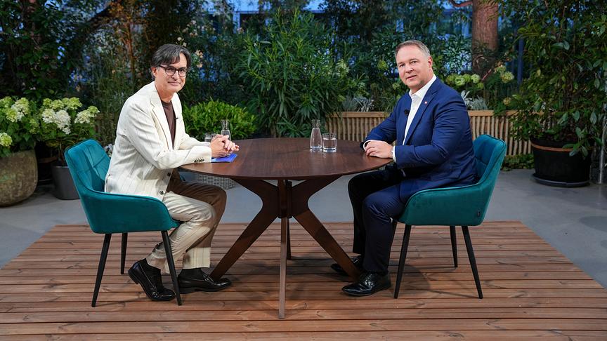 Sommergespräche 2025: Klaus Webhofer, Vizekanzler Andreas Babler (SPÖ)