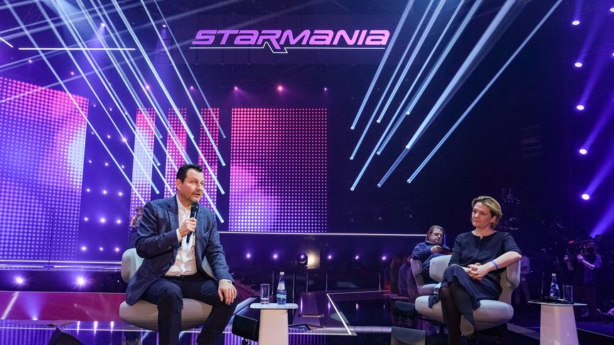 © ORF/Hans Leitner Alles bereit für den Start von „Starmania 22“ am 4. März ab 20.15 Uhr in ORF 1